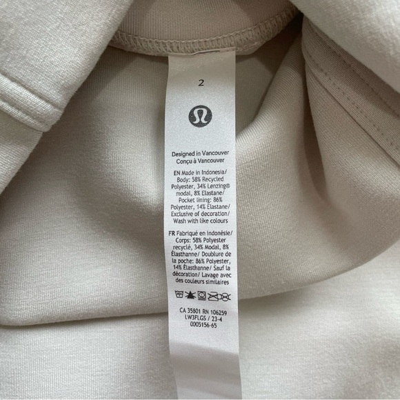 NWOT Lululemon Modal-Blend Turtleneck Tunic Size 2 - Picture 6 of 9